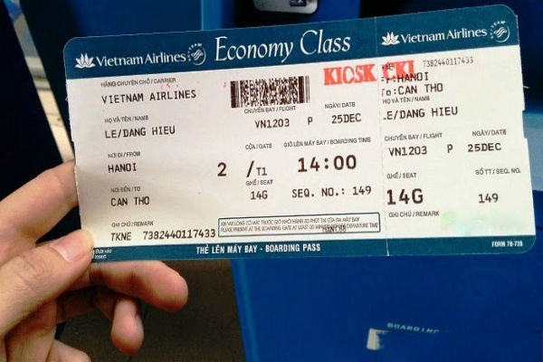 Các hạng vé máy bay của Vietnam Airline